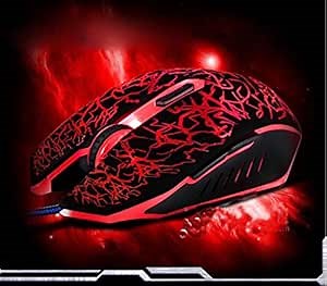 Colorful Backlight Gaming Mouse Wired 2.4ghz 4000dpi Pc Gaming Mice Optical Wired Mouse Portable Computer Mouse Pc Mouse Computer Mice Cool Stuff for Men Women