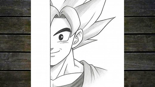 27K views · 379 reactions | #GokuDrawing #AnimeDrawing #DragonBall #GokuSmiling #PencilDrawing #HowToDraw #AnimeArt #DrawingTutorial #ArtForBeginners #DragonBallZ #GokuFanart #SketchArt #AnimeArtist #StepByStepDrawing #RealisticDrawing #AnimeSketch #ArtTutorial #DrawGoku #GokuArt #DBZ | EZY Draw | Facebook