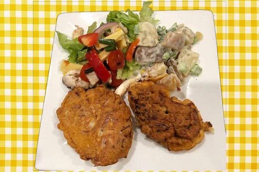 Old Fashioned Corned Beef Fritters with no potato