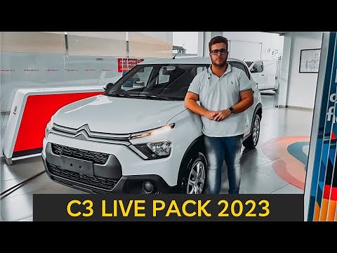 NOVO CITROEN C3 LIVE PACK 2023 - A MELHOR OPÇÃO DO C3 2023?