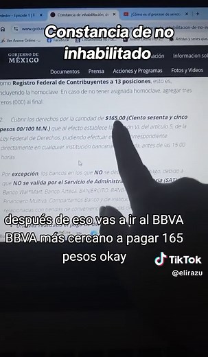 Constancia de no inhabilitado - Cómo obtenerla sin contraseña