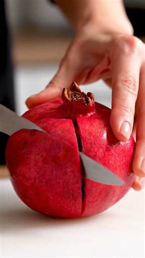 Ultimate Satisfying Pomegranate Cutting ASMR | Juicy Fruit Sounds | Oddly Relaxing Short #asmr