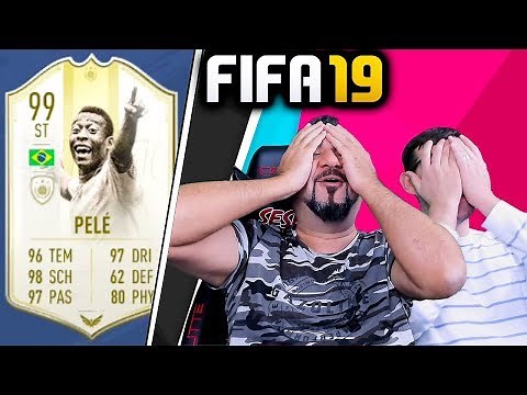 192 YAPTIK! 99 PELE VE 4 İKON! BU KARTLAR EL YAKIYOR!| FIFA 19 FUTDRAFT