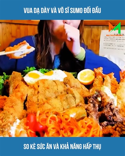 222K views · 4.8K reactions | Vua Dạ Dày Và Võ Sĩ Sumo Đối Đầu So Kè Sức Ăn Và Khả Năng Hấp Thụ | Scarlet Flow | Facebook
