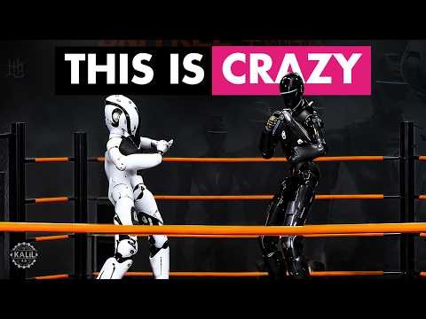 China's Fighting Humanoid Robots Are Getting Scary! (EngineAI T800 vs Unitree H2)