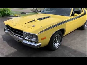 SOLD - 1973 Plymouth Road Runner 440 4 speed for sale at Pentastic Motors