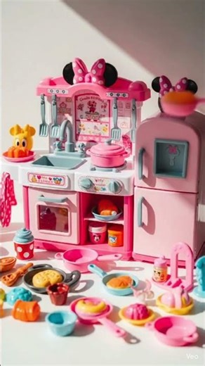 Minnie mouse kitchen toys house 🏡