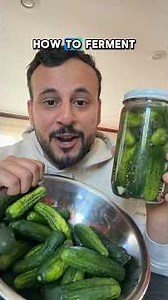The best half sour pickles youll ever have, and the easiest to make. #pickles #fermentation #love