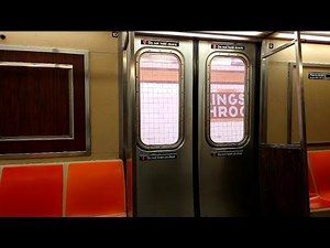 IND Fulton St Line|R46 (C) Train Ride From Franklin Ave to Utica Av