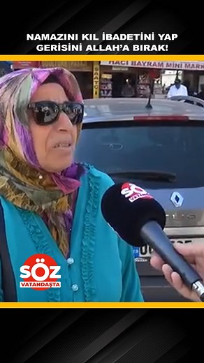 65K views · 528 reactions | Namazını Kıl İbadetini Yap Gerisini Allah'a Bırak! #namaz #islamic #muslim | Soz Vatandaşta | Facebook