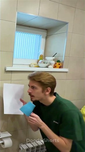 Epic Duel: Human vs Uninvited Guest! 🪳 #Comedy