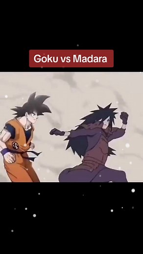 Epic Showdown: Goku vs Uchiha Madara in Ultimate Battle