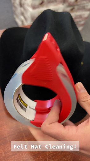 Effective Hat Cleaning Tutorial with Steam and Tape