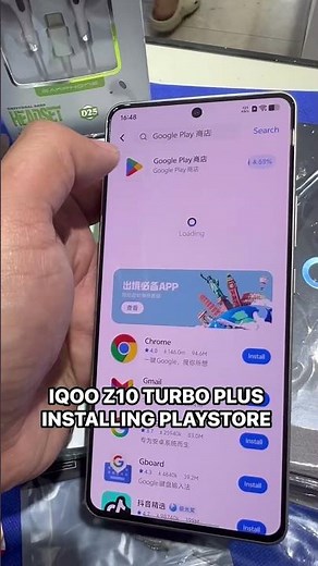 Installing PlayStore So Easily #iqooz10turboplus