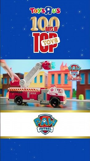 We're racing to the rescue with the Paw Patrol Fire Rescue Rapid Reload Fire Truck! 🚒