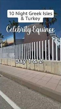 10 Night Greek Isles & Turkey; 그리스 터키 지중해 크루즈;Sunset at Sea | Celebrity Equinox