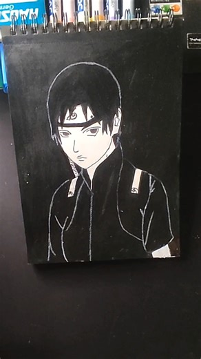 Drawing Sai from Naruto #shorts