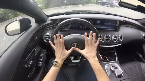 S63 AMG coupe - POV first impressions