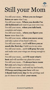 Still Your Mom | Lessons Taught By Life