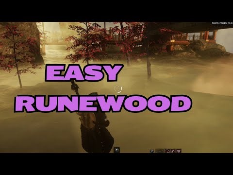 Runewood Farming - Route 1 - New World Aeternum