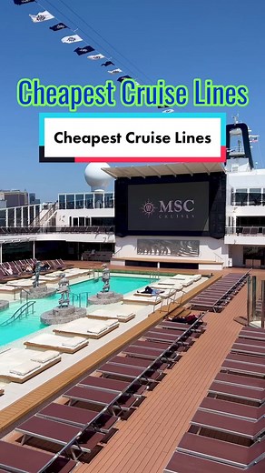 These are the top 3 cheapest cruise lines! #cheapcruises #cruiselines #cruiseships #margaritavilleatsea #carnivalcruise #msccruises #cruise #cruising #cruisewithme #cruisevacation #eatsleepcruise #cruiselife #cruisetiktok #cruisetok #savemoneytips #cruiseforcheap