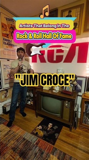 Rock & Roll Hall Of Fame Snubs - Jim Croce🎶 #shorts #music #fyp