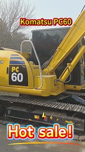 🔥 Komatsu PC60 Excavator - Ready for Work! 🔥 ✅ Original imported | Low working hours | Young year model ✅ Smooth operation | Zero major repairs | Well-maintained ✅ Perfect for small construction, farm work & landscaping 🚢 Fast shipping from Shanghai Port | Global delivery available 💬 DM for price, inspection video & detailed specs! #KomatsuPC60 #OriginalImportedExcavator #LowHourUsedMachinery #ConstructionEquipment | Excavator Old