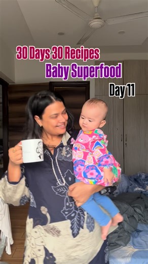 Ragi Apple Porridge with 2 almonds — is all about nutrition & nourishment: soft, sweet, filling, and perfect for baby’s growing energy needs 🍠🥣 Save this recipe for your 7-month-old — Calcium Fibre iron = one happy, full tummy 💛 #WhatRahaEatsInADay #30Days30BabyRecipes #7MonthBabyFood #BabyMealIdeas #BabyFoodReel #PohaSweetPotatoPorridge #HomemadeBabyFood #WeaningJourney #IntroducingSolids #IndianBabyRecipes #HealthyBabyMeals #BabyFoodIdeas #BabyFeedingJourney #momtobe #momlife #dailypost #ex