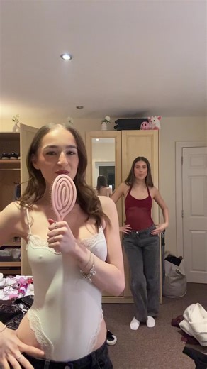 just a girl and her backup dancer🥹@iz🌟