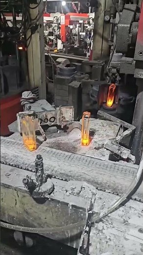 Molten Glass to Perfume Bottles: Factory Proces #factoryproducts#perfumebottle