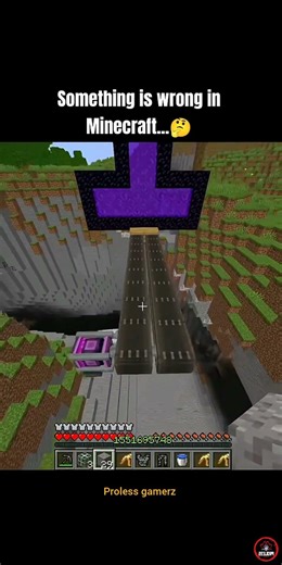 “Something Went WRONG in Minecraft 😱 | Creepy Glitch Caught on Camera! 🔥 #minecraft”