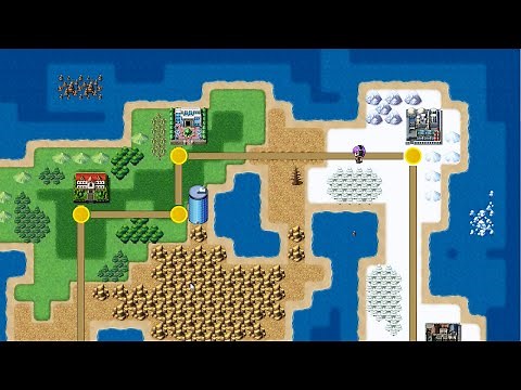 Super Mario-style World Map - RPG Maker MV/Ace Tutorial