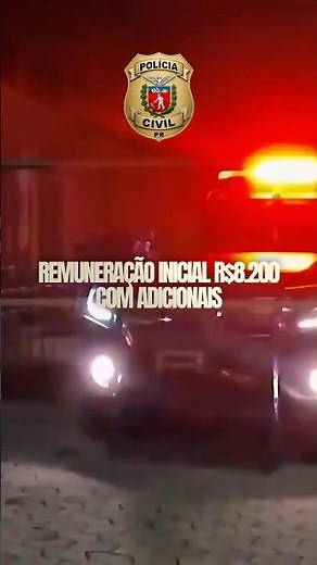 Edital concurso polícia civil Paraná confirmado para até o 2° semestre #editalpcpr #concursopcpr