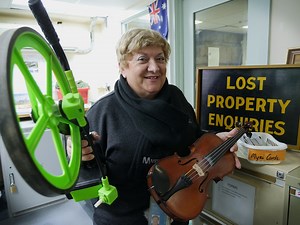 Have you ever left something on a train in Melbourne? 🤔 There's a good chance it ended up at the weird and wonderful Lost Property at Flinders Street Station. 🚂 | ABC Melbourne