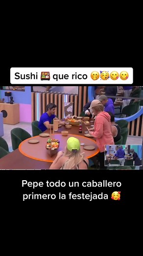 Exciting Sushi Eating Contest: Pepé Takes the Lead