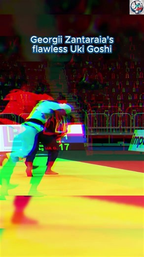 A Moment of Brilliance: Georgii Zantaraia's Flawless Uki Goshi! ✨ #shorts #judo