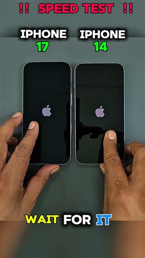 ⚡IPHONE 17 VS ☠️ IPHONE 14 X SPEED TEST AND 💪 POWER OF ANDROID PHONE AND 4K HDR SOHRT VIDEO 😱💯
