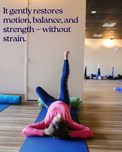 Many people believe yoga is only for the young or already flexible.