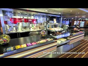 Onboard Stena HSS Voyager ferry with Stena Line