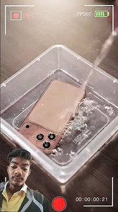 Fack vs Real Iphone Water Testing! #shorts #trending #share