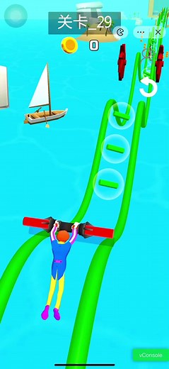 Colorful Jetpack Obstacle Course Gameplay