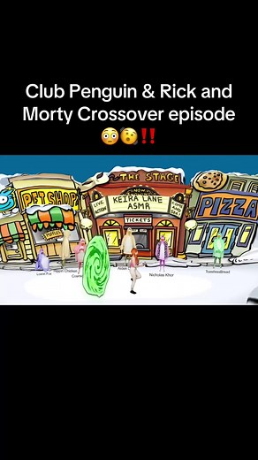 Club Penguin & Rick and Morty Crossover ASMR