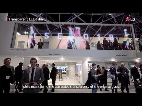 [ISE 2018] LG Booth #7 LED Signage