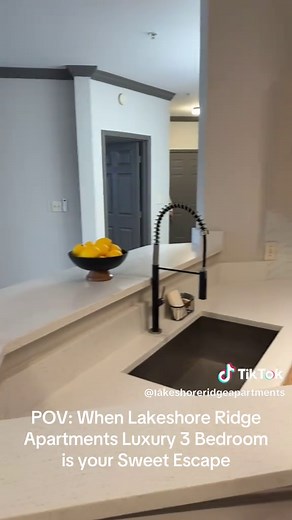 Luxury 3 Bedroom Apartment at Lakeshore Ridge