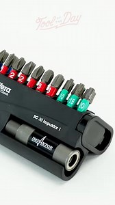 Holder equipped with a ring magnet to easily hold longer and heavier screws. Tool Of The Day™: Wera Impaktor/30 Bit-Check Set SALE! $100 Today Only https://www.kctool.com/wera-057690-impaktor-30-bit-check-set/ Turn on post notifications so you don't miss out on daily deals, great giveaways and the sexiest tools on the planet! #kctool #kctoolcrew #tooloftheday #wera #weratools #impact #impactbits #impacttools #impactdriver #powertools #powertool America's #1 German Tool Distributor - KC Tool | KC