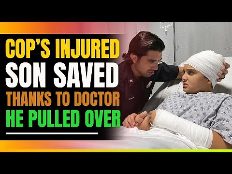 Racist Cop Has Son Saved By Black Doctor He Was Harassing.