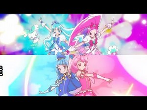 Crimecatch Policure Opening with Heartcatch Precure theme song (Precure X Gokushufudou)