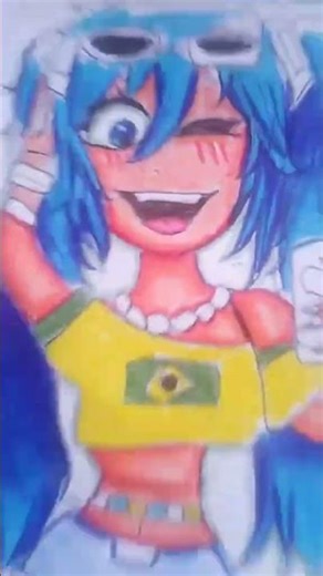miku brasileña trend brasil dibujo draw
