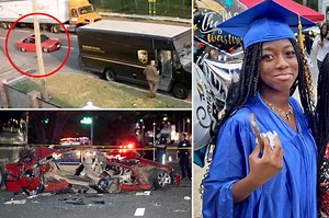 Horrific video shows the high-speed BMW crash that killed a 14-yo girl in Queens