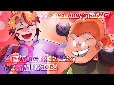 Senpai [PICO MIX] WITH LYRICS COVER | Friday Night Funkin' with Lyrics | Ft. ‪@BonoanAnything‬